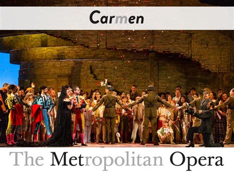 Carmen - The Metropolitan Opera (2020-2021) (Production - New York, united states) | Opera ...