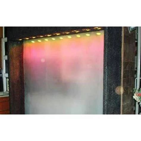 Glass Waterfall Fountain at Rs 50000/piece | Glass Water Screen Fountain in New Delhi | ID ...