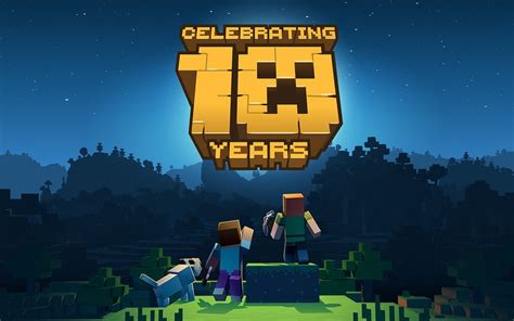 Minecraft 10-Year Anniversary Wallpaper Download - Play Nintendo.