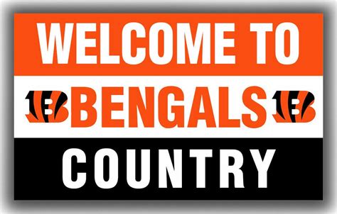 Cincinnati Bengals Flag 3x5ft Banner Polyester American Football bengals036