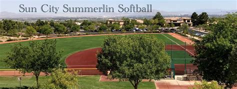 Sun City Summerlin Softball – Softball Club Messages, Standings ...