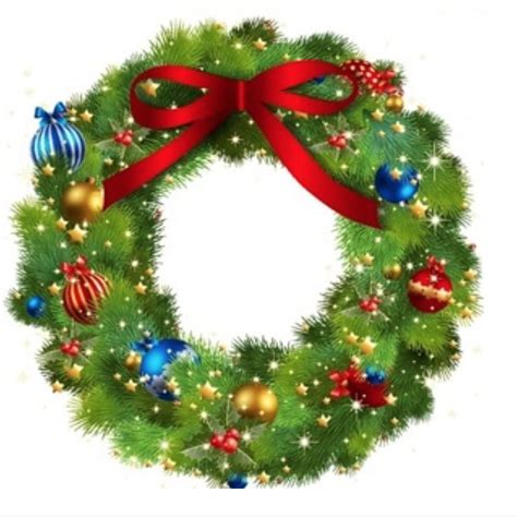 christmas garland wreath clipart 10 free Cliparts | Download images on ...