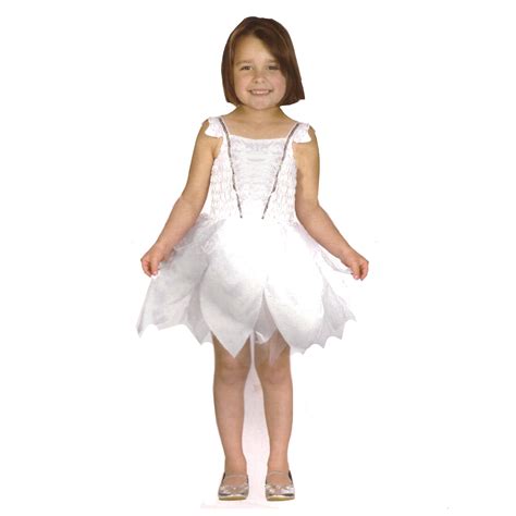 White Fairy Girls Children Halloween Costume - Small - Walmart.com
