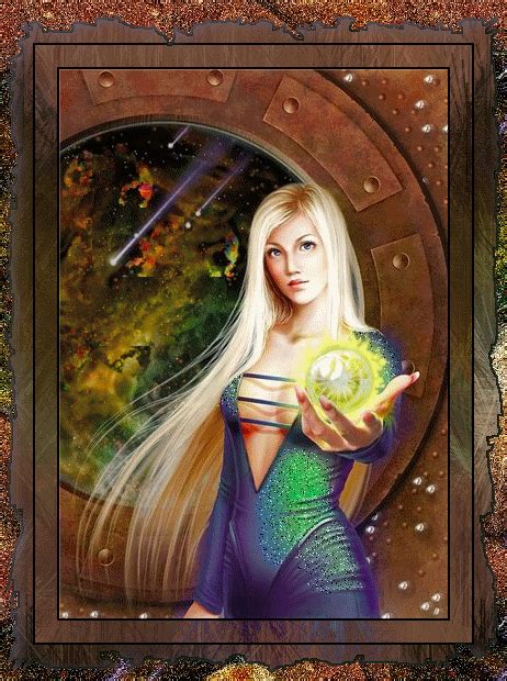 Shimmer Fantasy Girl W/Glowing Orb gif by jade95_2010 | Photobucket