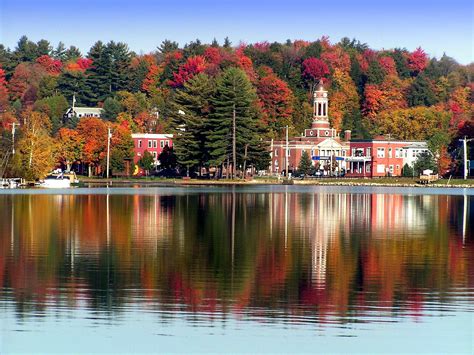 lake flower,Saranac Lake, NY, hwy 3, oct 8, 2004 | The Adirondacks ...