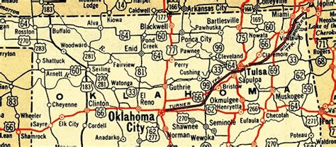 Route 66 Oklahoma Map - Carolina Map