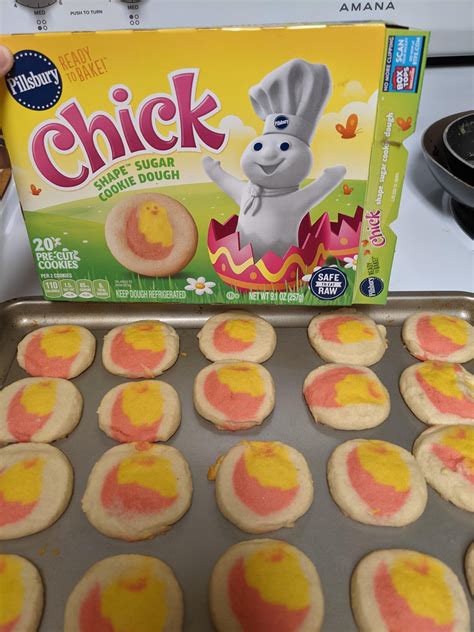 Pillsbury cookies at least always taste amazing. Happy Easter! : r/ExpectationVsReality