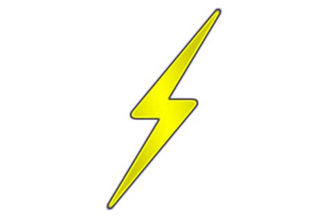 Yellow Lightning Bolt Logo - ClipArt Best