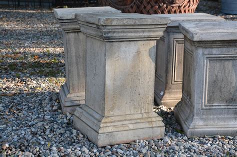 Concrete Pedestal | Detroit Garden Works