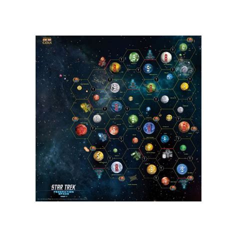 CATAN Shop | Star Trek Catan™ Federation Space Map Set™