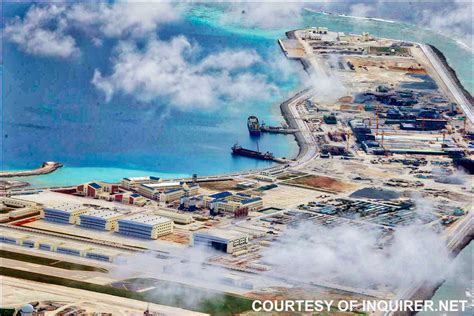 PHOTOS: China's Military Base in Spratly Islands Aerial View