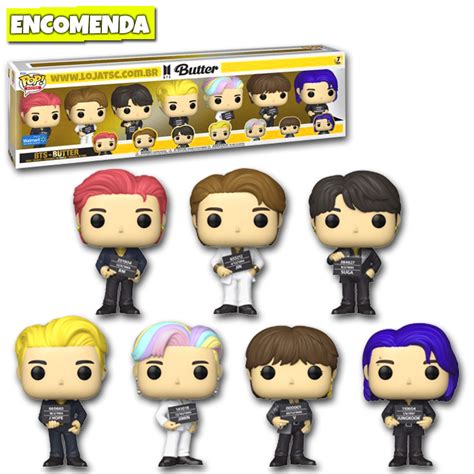 PRÉ-VENDA: Funko Pop! BTS - Butter (PACK) Walmart - Loja TSC