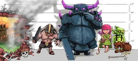 Best of: Clash of Clans Fan Art by danlev on DeviantArt