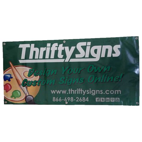 Custom Vinyl Banners - Design Vinyl Banners Online | Thriftysigns