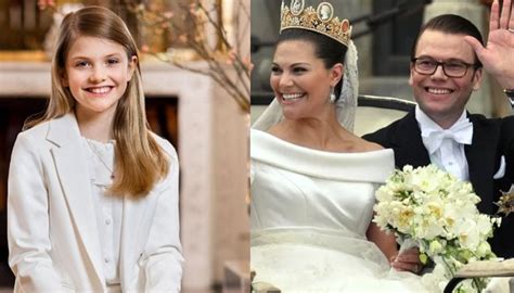 Sweden’s Crown Princess Victoria’s daughter Princess Estelle turns 10