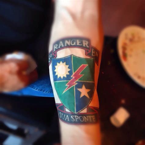 Us Army Ranger Tattoos Army Ranger Custom Tattoo