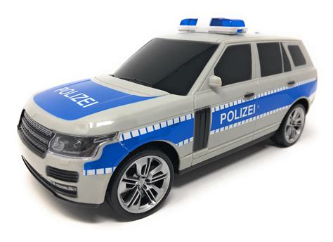 RC Polizeiauto Ferngesteuertes Auto Licht Ton Blaulicht Sirene 24cm groß Kinder | eBay