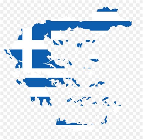 Flag Map Of Greece - Ancient Greece Map Flag, HD Png Download - 850x796(#3420825) - PngFind