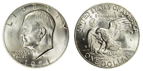 1971 S Eisenhower Dollar Silver Clad Coin Value Prices, Photos & Info