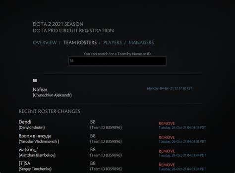 Dendi kicked from B8's Dota 2 roster on Valve's Dota Pro Circuit registry due to ruling on ...