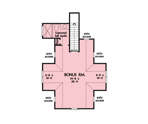 House Plan 2865-00372 - Modern Farmhouse Plan: 2,453 Square Feet, 4 Bedrooms, 2.5 Bathrooms ...