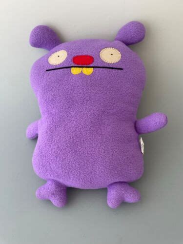 14” Uglydoll Purple TRUNKO Monster Yellow Teeth Plush Stuffed Animal ...