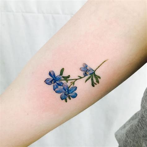 Best Larkspur Tattoo Ideas - Read This First