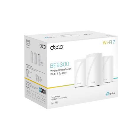 Deco BE65 | BE9300 Whole Home Mesh WiFi 7 System | TP-Link Sweden