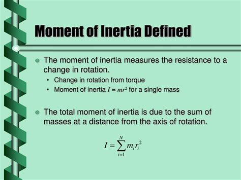 What Is Moment Of Inertia Definition - DEFINITION KLW