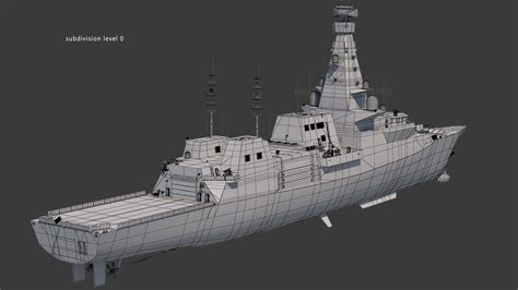 Type 26 frigate 3D model - TurboSquid 1222446