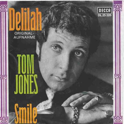 Tom Jones - Delilah (Decca Vinyl-Single Germany 1968)