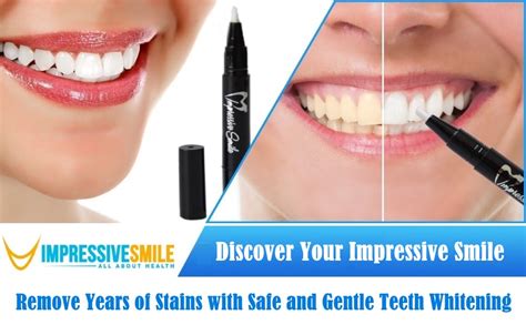 Amazon.com: Impressive Smile Teeth Whitening Pens 2 Pack with Professional Strength Gel – 60 ...