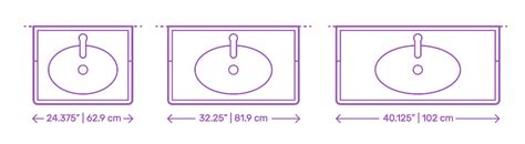 Round Bathroom Sink Dimensions - Artcomcrea