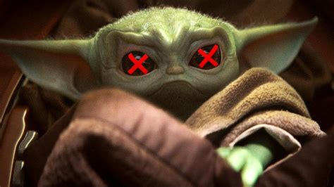 Baby Yoda's Death Scene [Meme] - YouTube