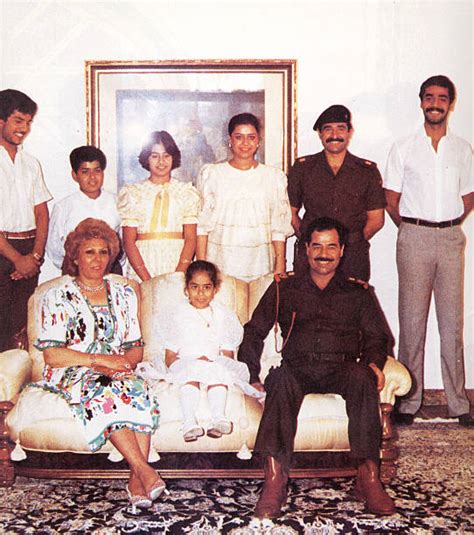 FILE PHOTO Saddam Hussein Family Photos Pictures | Getty Images