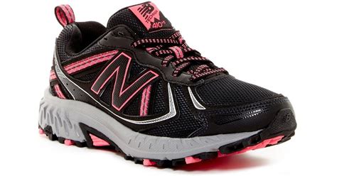 New Balance 410 Trail Running Shoe in Black - Lyst