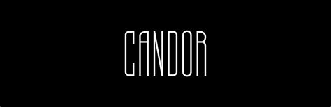 Candor — retro-modern variable and condensed font