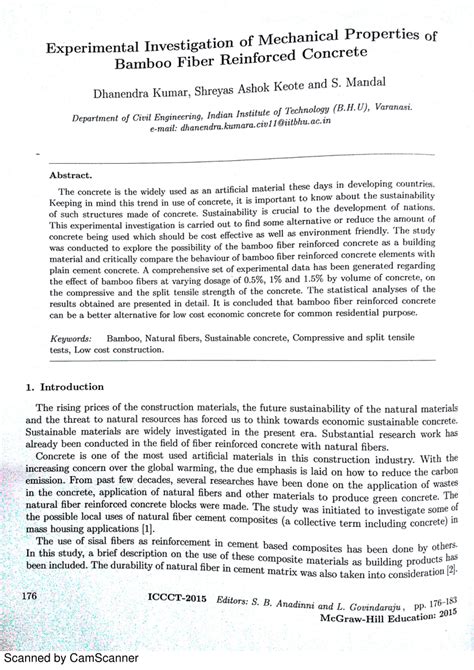 (PDF) Experimental Investigation of Mechanical Properties of Bamboo ...