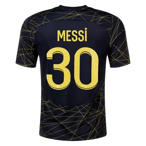 Lionel Messi Paris Saint-Germain (PSG) 22/23 Fourth Jersey by Nike ...