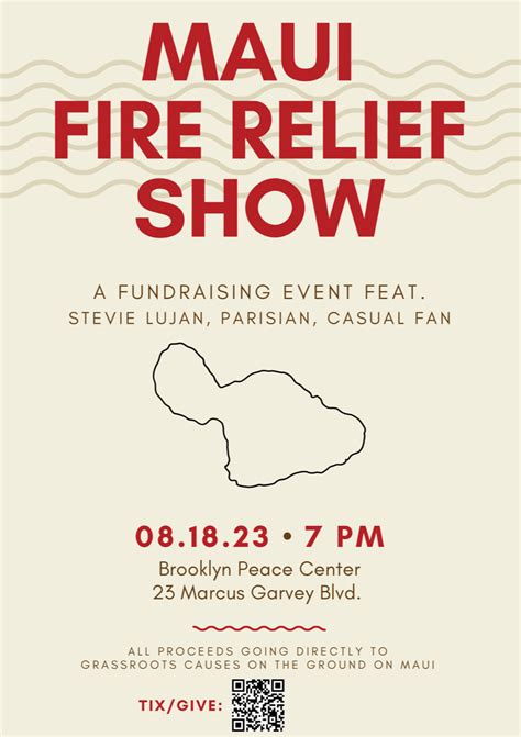 Maui Fire Relief Benefit Concert