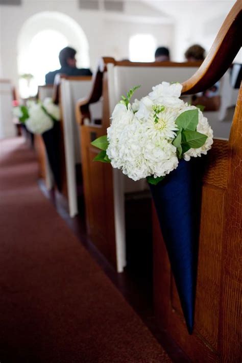 Church Pew Decorations | WEDDINGS | Pinterest