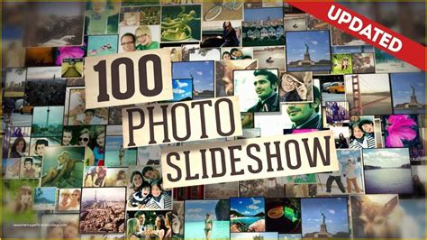 Free Photo Mosaic after Effects Templates Of 100 Slide Show after ...