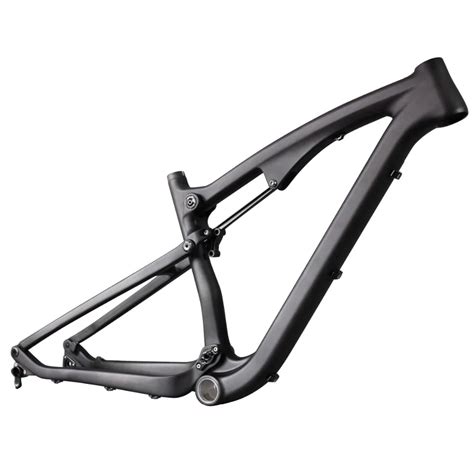 2016 high quality full suspension frame carbon fiber 650B mountain frames 27.5er mtb bike frame ...