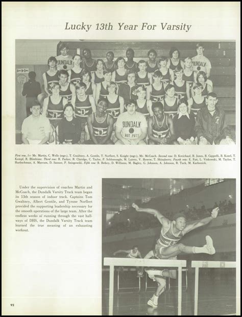 1972 Dundalk High School Yearbook | Yearbook, Yearbook photos, High school yearbook