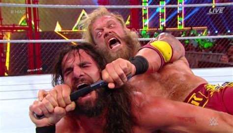 Edge vs. Seth Rollins Trilogy Concludes At WWE Crown Jewel (Pics, Video ...