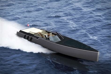 The Electric Boat Concept Powered by Twin Tesla Model S Motors