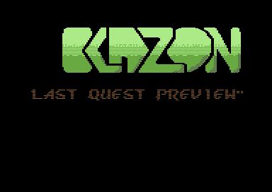 [CSDb] - Rozen's Last Quest Preview +D by Blazon (2023)