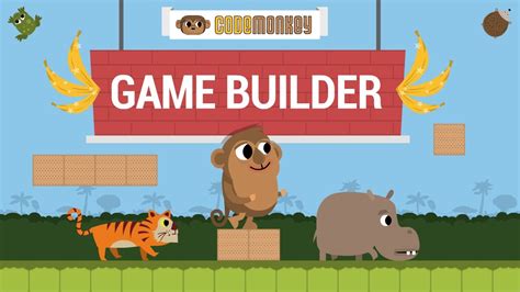 CodeMonkey's Game Builder: Learn how to code a game - YouTube