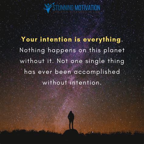 Intentions Meaning