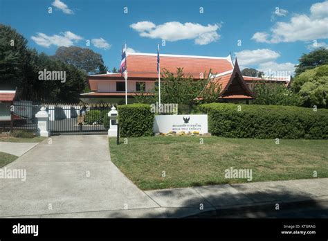 thai embassy canberra australia Stock Photo - Alamy